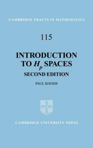 Livre Introduction to Hp Spaces Paul Koosis