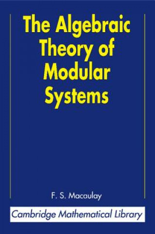 Książka Algebraic Theory of Modular Systems F.S. Macaulay