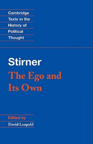 Kniha Stirner: The Ego and its Own Max Stirner