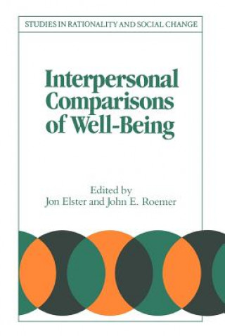 Könyv Interpersonal Comparisons of Well-Being Jon Elster