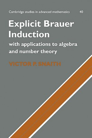 Knjiga Explicit Brauer Induction Victor P. Snaith