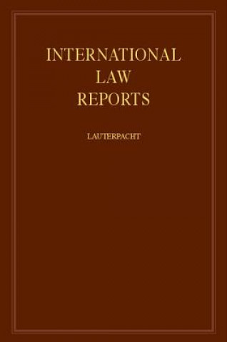Könyv International Law Reports E. Lauterpacht