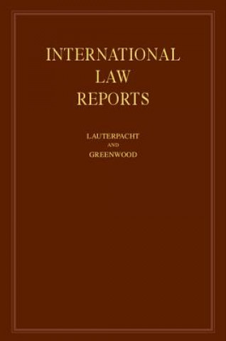 Knjiga International Law Reports 