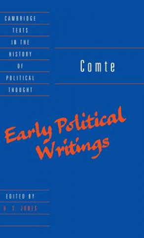 Book Comte: Early Political Writings Auguste ComteH. S. Jones