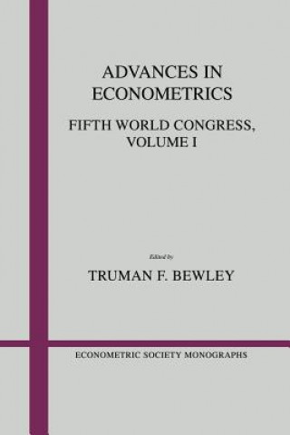 Carte Advances in Econometrics: Volume 1 Truman F. Bewley