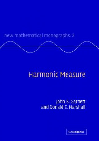 Książka Harmonic Measure John B. GarnettDonald E. Marshall