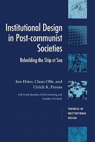 Carte Institutional Design in Post-Communist Societies Jon ElsterClaus OffeUlrich K. Preuss