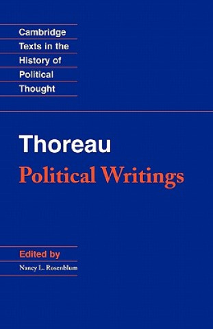 Könyv Thoreau: Political Writings Henry David ThoreauNancy L. Rosenblum