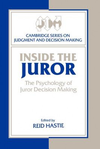 Knjiga Inside the Juror Reid Hastie