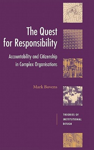 Kniha Quest for Responsibility Mark Bovens