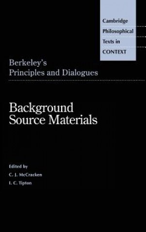 Knjiga Berkeley's Principles and Dialogues George BerkeleyC. J. McCrackenI. C. Tipton