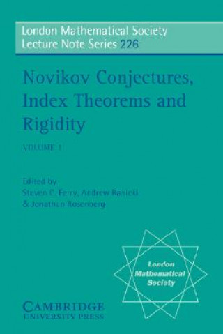 Knjiga Novikov Conjectures, Index Theorems, and Rigidity: Volume 1 Steven C. FerryAndrew RanickiJonathan M. Rosenberg