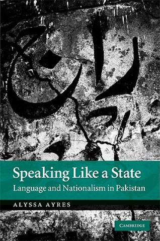 Boek Speaking Like a State Alyssa (Director for India and South Asia) Ayres