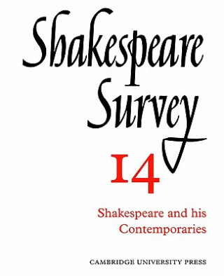 Carte Shakespeare Survey Allardyce Nicoll