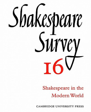 Książka Shakespeare Survey Allardyce Nicoll