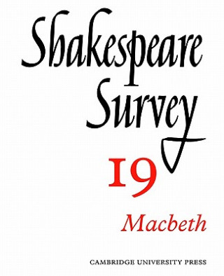 Book Shakespeare Survey Kenneth Muir