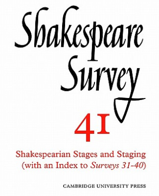Kniha Shakespeare Survey Jonathan Bate