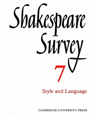 Knjiga Shakespeare Survey Allardyce Nicoll