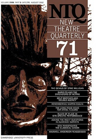 Book New Theatre Quarterly 71: Volume 18, Part 3 Clive BarkerSimon Trussler