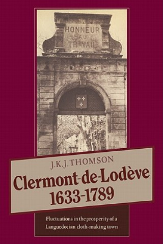 Kniha Clermont de Lodeve 1633-1789 J. K. J. Thomson