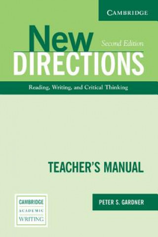 Carte New Directions Teacher's Manual Peter S. Gardner