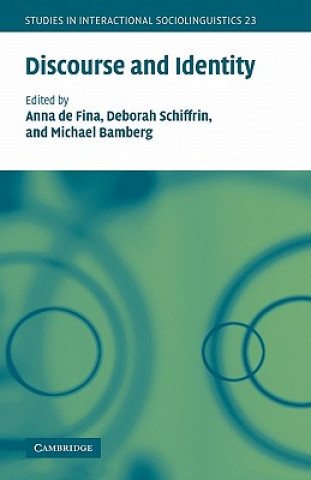 Libro Discourse and Identity Anna De FinaDeborah SchiffrinMichael Bamberg