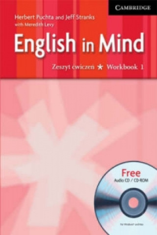 Książka English in Mind 1 Workbook with CD-ROM/Audio CD Polish edition Puchta