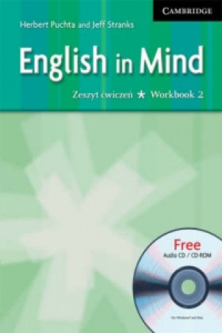 Książka English in Mind 2 Workbook with CD-ROM/Audio CD Polish Edition Herbert PuchtaJeff StranksMeredith Levy