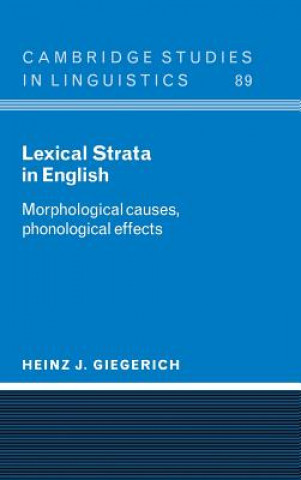 Carte Lexical Strata in English Heinz J. Giegerich