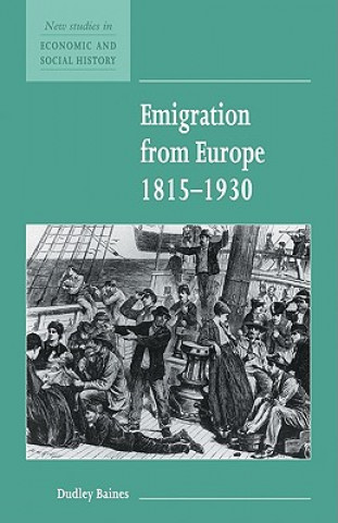 Carte Emigration from Europe 1815-1930 Dudley (London School of Economics and Political Science) Baines