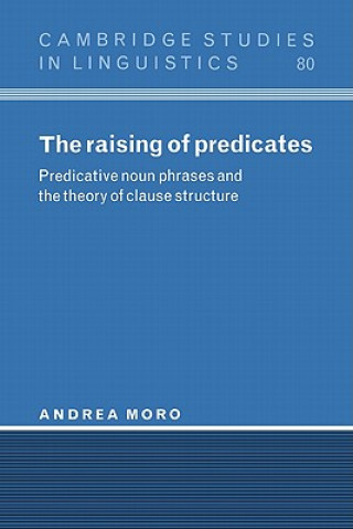 Βιβλίο Raising of Predicates Andrea Moro