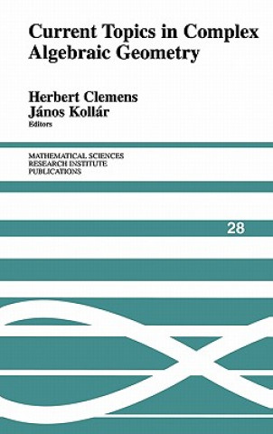 Könyv Current Topics in Complex Algebraic Geometry C. H. Clemens