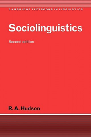 Knjiga Sociolinguistics R. A. Hudson
