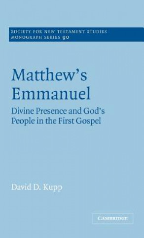 Könyv Matthew's Emmanuel David D. Kupp