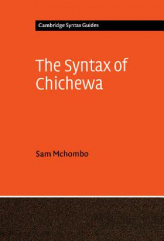 Kniha Syntax of Chichewa Sam Mchombo