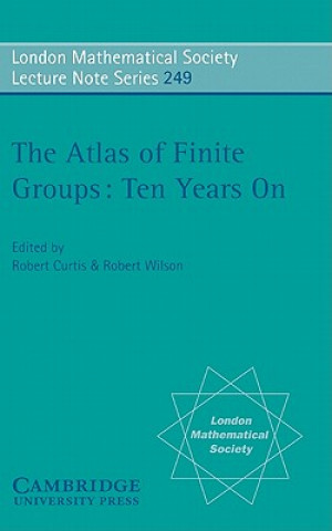 Könyv Atlas of Finite Groups - Ten Years On R. T. Curtis