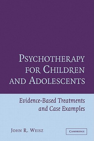 Carte Psychotherapy for Children and Adolescents Weisz