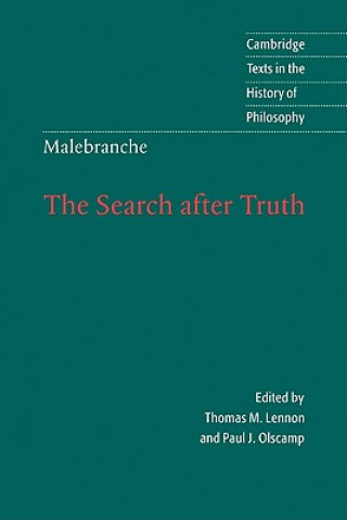 Carte Malebranche: The Search after Truth Nicolas Malebranche