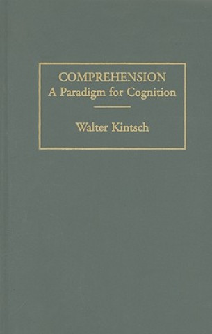 Książka Comprehension Walter Kintsch