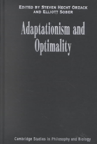 Könyv Adaptationism and Optimality Steven Hecht OrzackElliott Sober