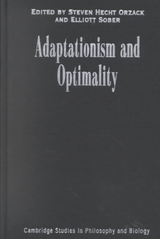 Książka Adaptationism and Optimality Steven Hecht OrzackElliott Sober