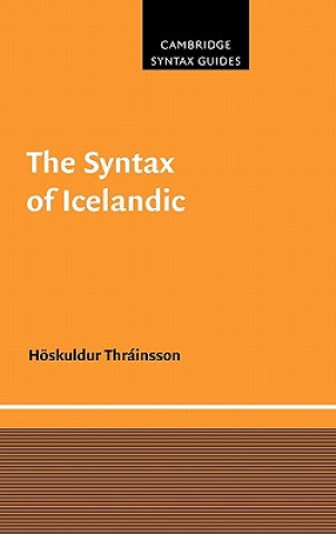 Kniha Syntax of Icelandic Höskuldur Thráinsson