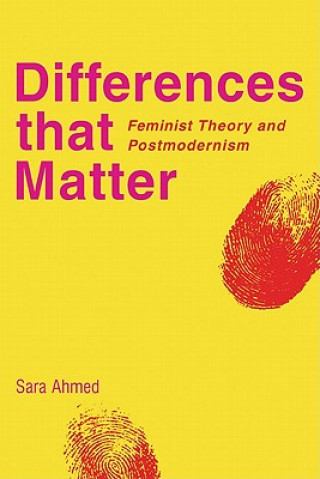 Kniha Differences that Matter Sara Ahmed