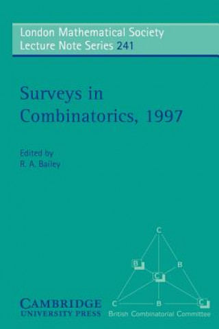 Książka Surveys in Combinatorics, 1997 R. A. Bailey