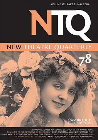 Carte New Theatre Quarterly 78: Volume 20, Part 2 Simon TrusslerClive Barker