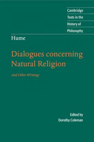 Könyv Hume: Dialogues Concerning Natural Religion Dorothy Coleman