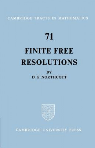 Kniha Finite Free Resolutions D. G. Northcott