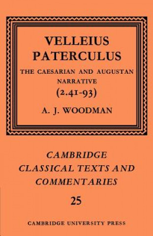 Könyv Velleius Paterculus PaterculusA. J. Woodman