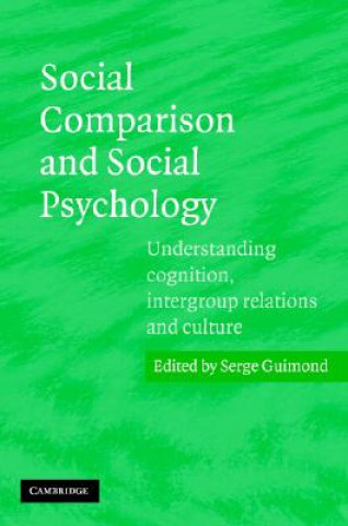 Buch Social Comparison and Social Psychology Serge Guimond