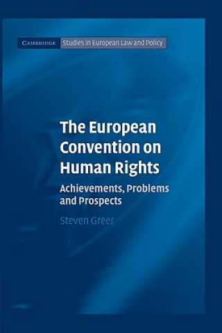 Kniha European Convention on Human Rights Steven Greer